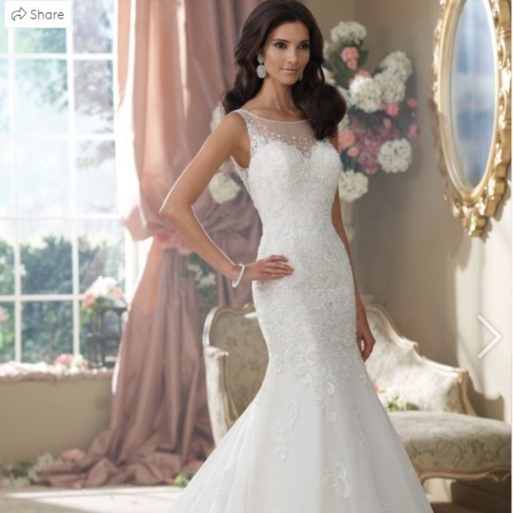 David Tutera Wedding Gown - NWT - Picture 2 of 7